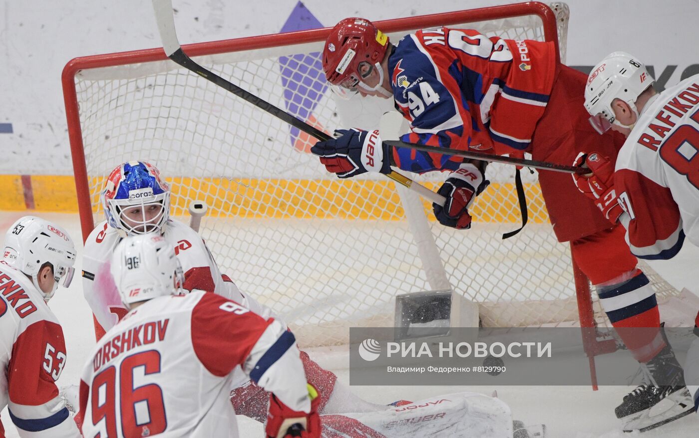 Хоккей. КХЛ. Матч ЦСКА - "Локомотив"