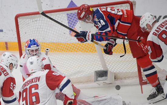 Хоккей. КХЛ. Матч ЦСКА - "Локомотив"