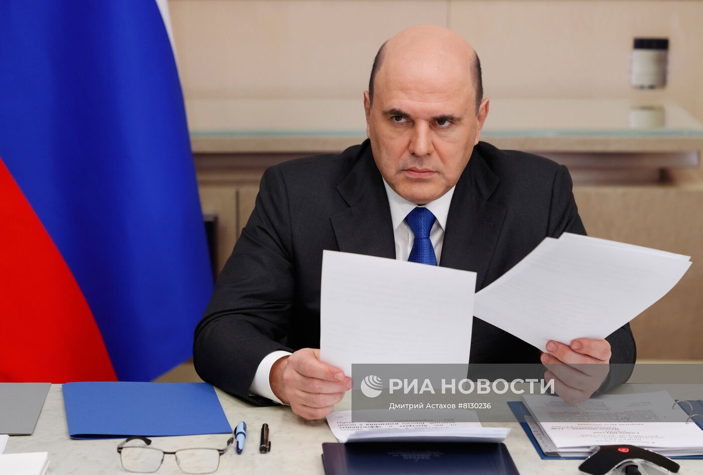 Премьер-министр РФ М. Мишустин провел заседание правительства РФ