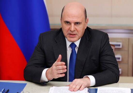 Премьер-министр РФ М. Мишустин провел заседание правительства РФ