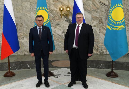 Заседание Межправительственной комиссии по сотрудничеству между Россией и Республикой Казахстан