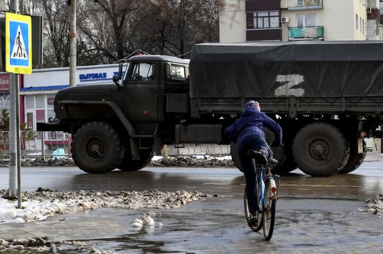 Ситуация на границе Крыма с Украиной