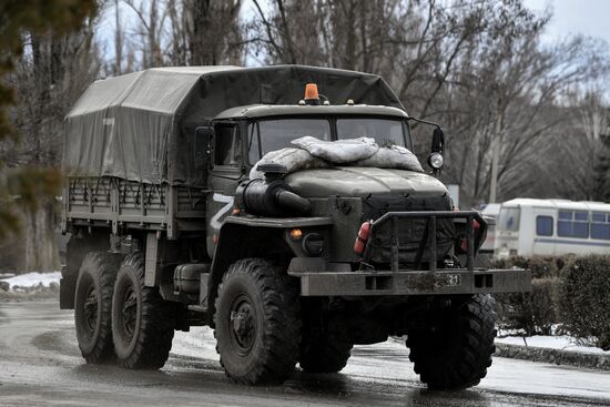 Ситуация на границе Крыма с Украиной