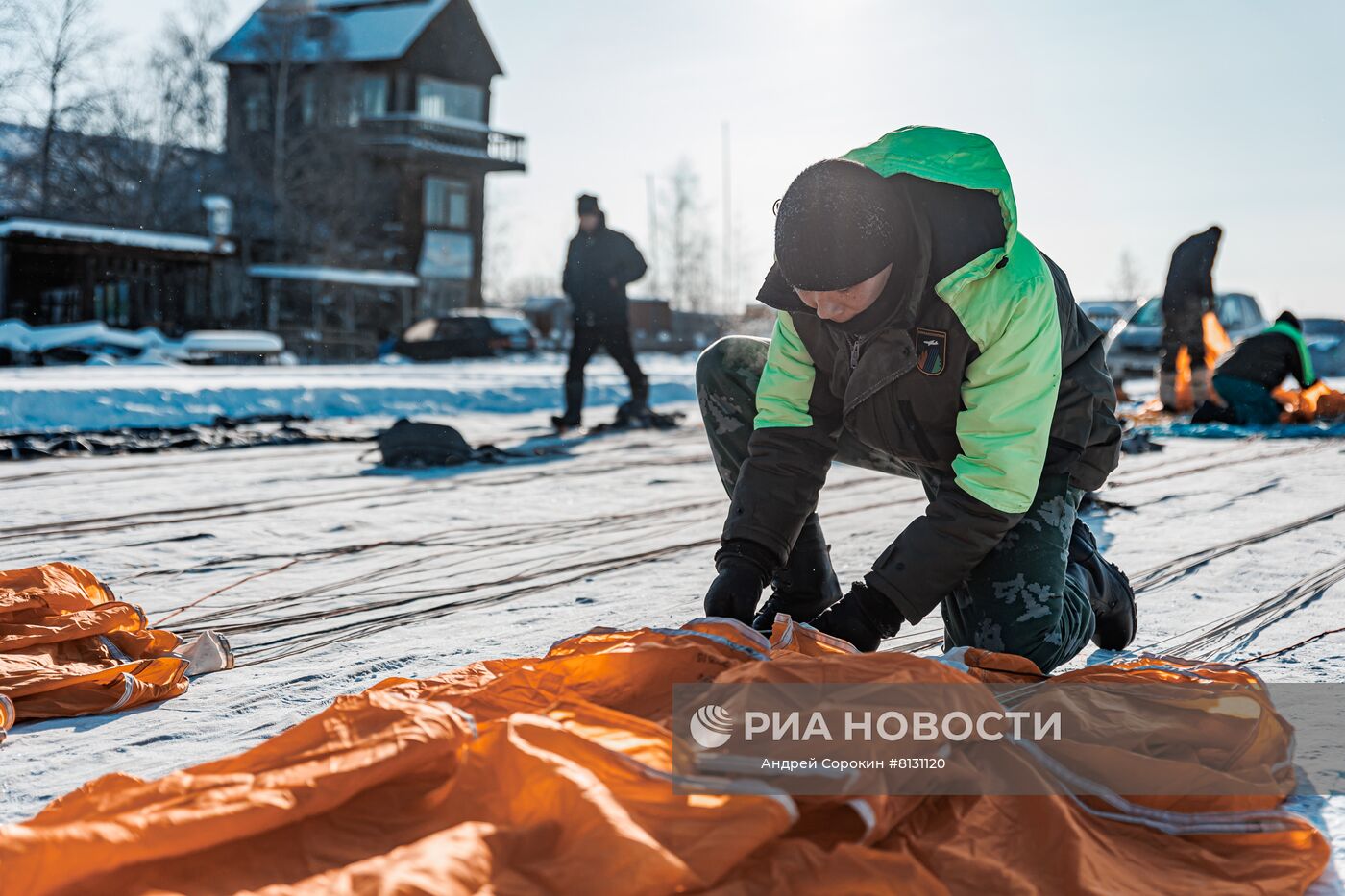Учения "Авиалесоохраны" в Якутии
