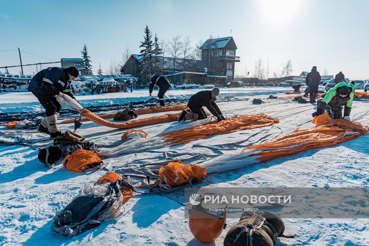 Учения "Авиалесоохраны" в Якутии