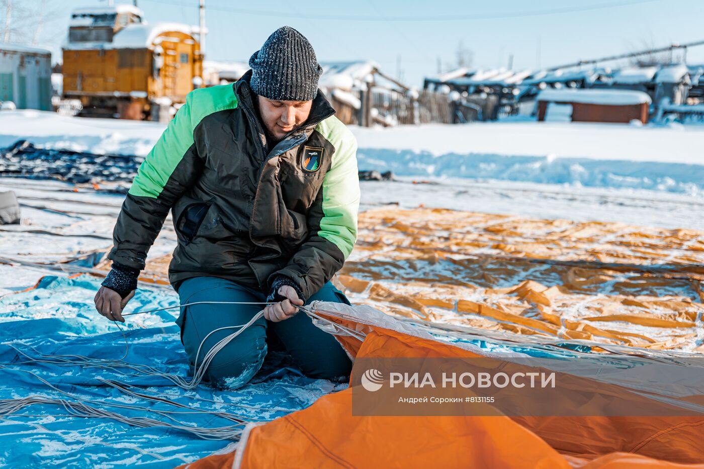 Учения "Авиалесоохраны" в Якутии