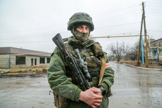 Освобожденные Народной милицией ДНР территории