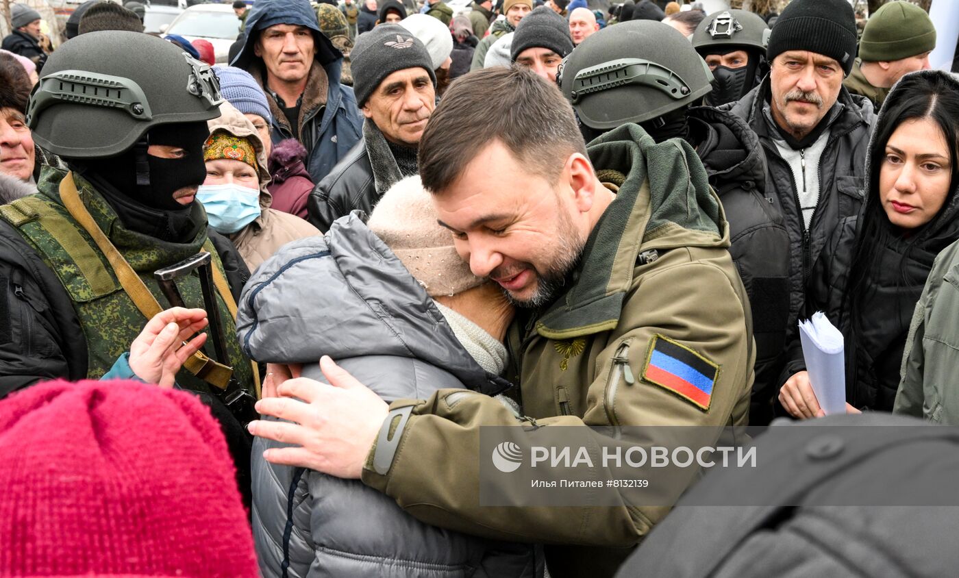 Освобожденное село Гранитное