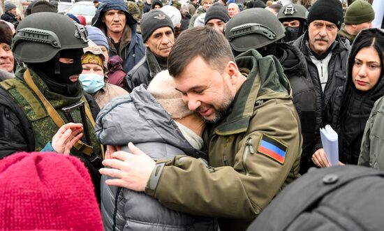 Освобожденное село Гранитное