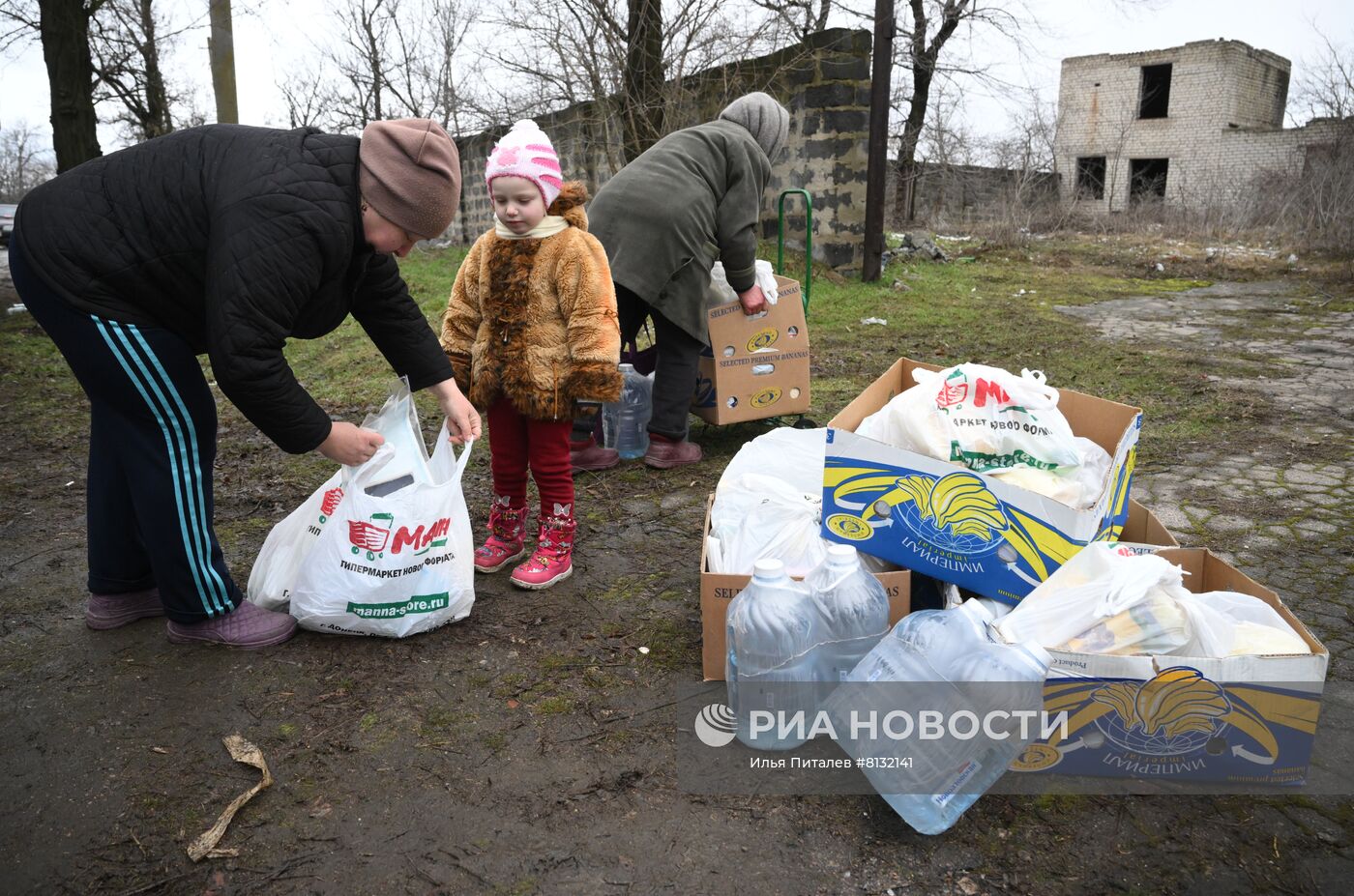 Освобожденное село Гранитное