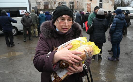 Освобожденное село Гранитное