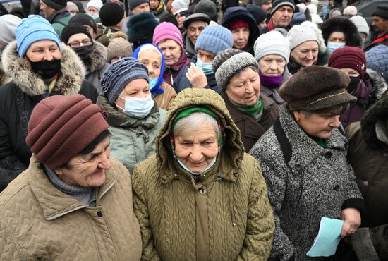 Освобожденное село Гранитное