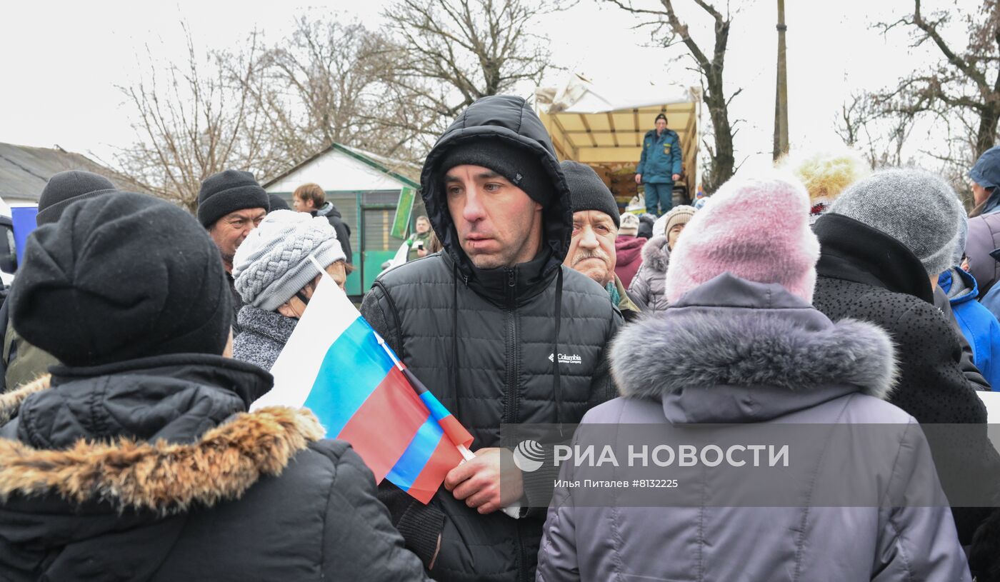 Освобожденное село Гранитное