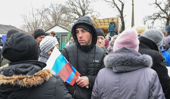 Освобожденное село Гранитное