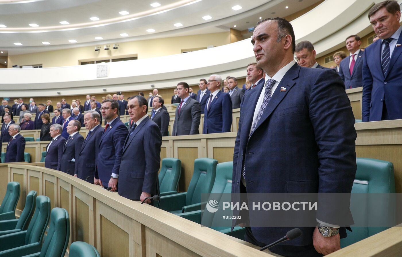 Внеплановое заседание Совета федерации РФ