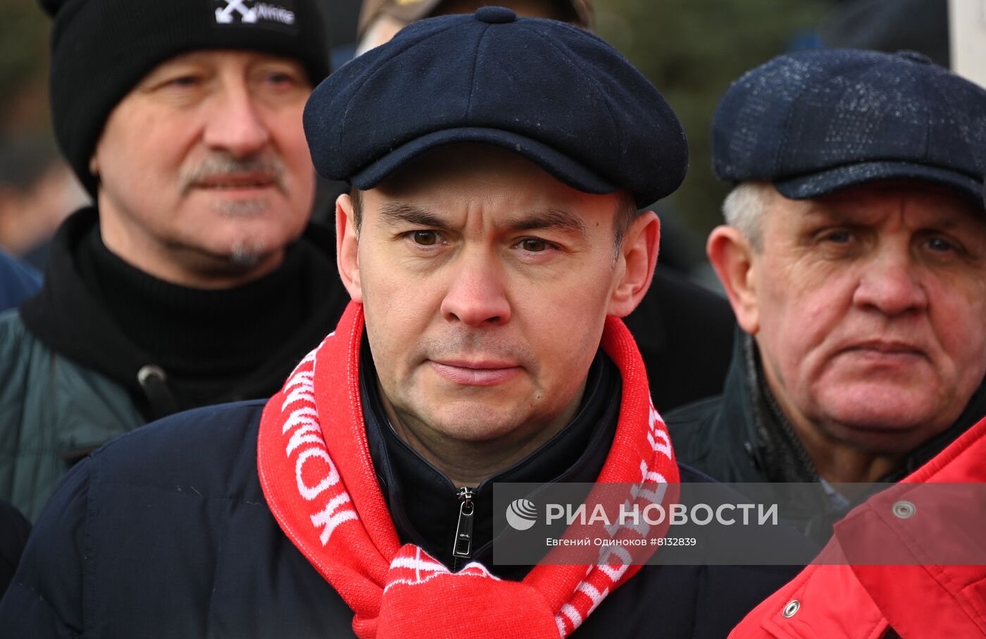 Возложения цветов в связи с годовщиной со дня смерти И.В. Сталина