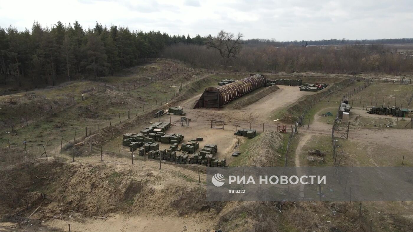 Российские военнослужащие взяли под контроль военную базу ВСУ под Херсоном