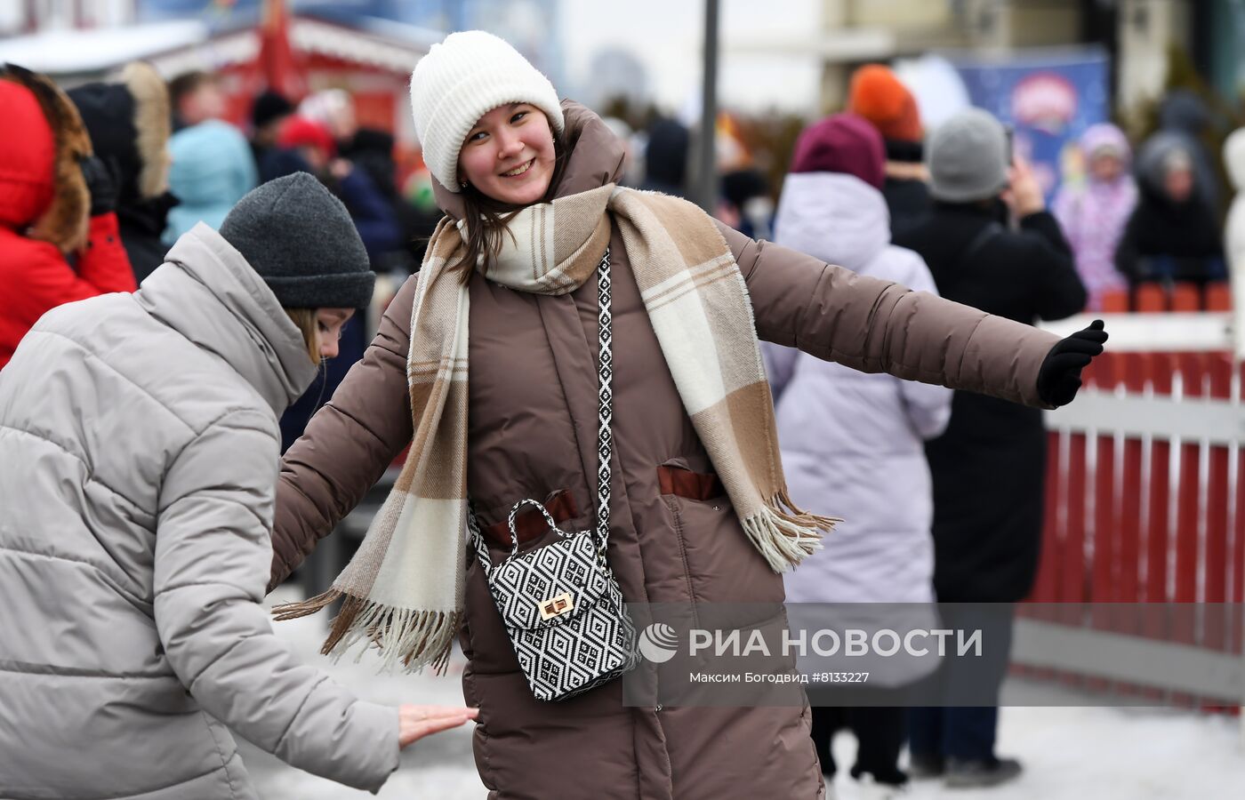 Празднование Масленицы в Казани