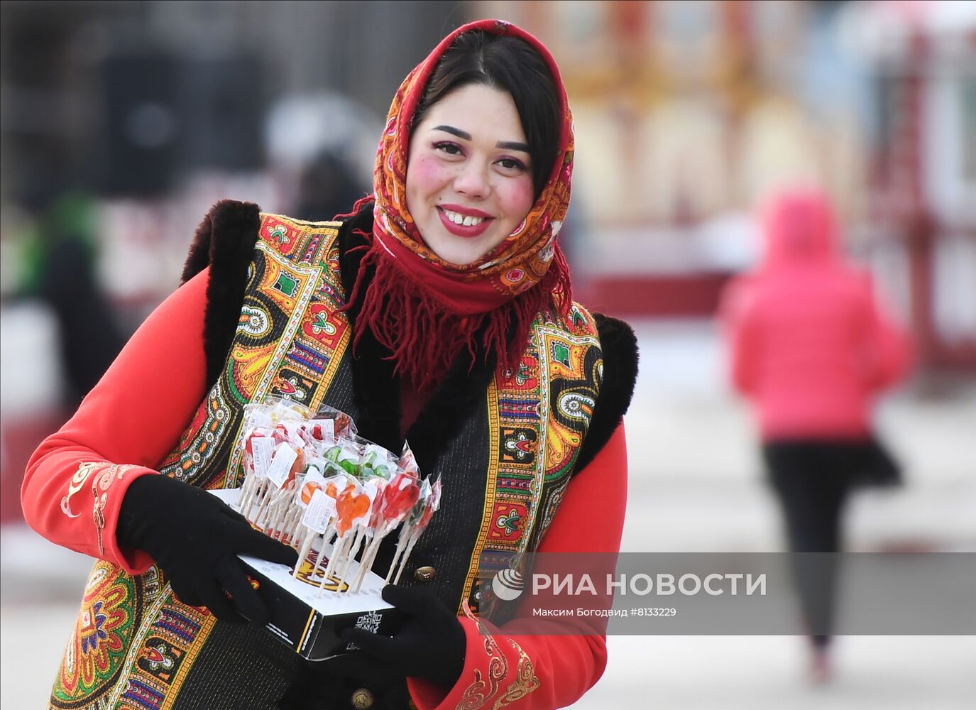 Празднование Масленицы в Казани