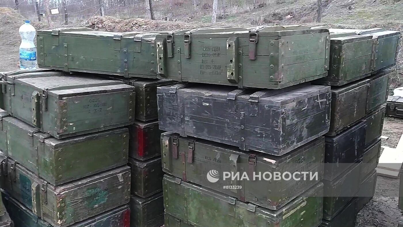 Российские военнослужащие взяли под контроль военную базу ВСУ под Херсоном