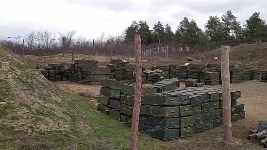 Российские военнослужащие взяли под контроль военную базу ВСУ под Херсоном