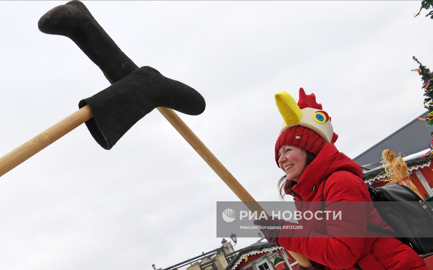 Празднование Масленицы в Казани