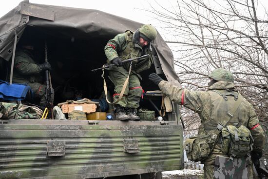 Беженцы из Волновахи