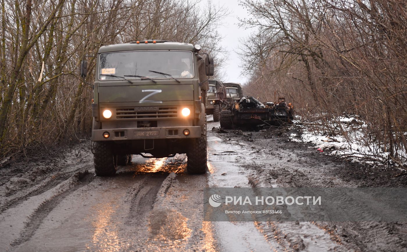 Освобожденные территории Донецкой народной республики