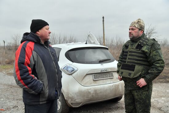 Освобожденные территории Донецкой народной республики