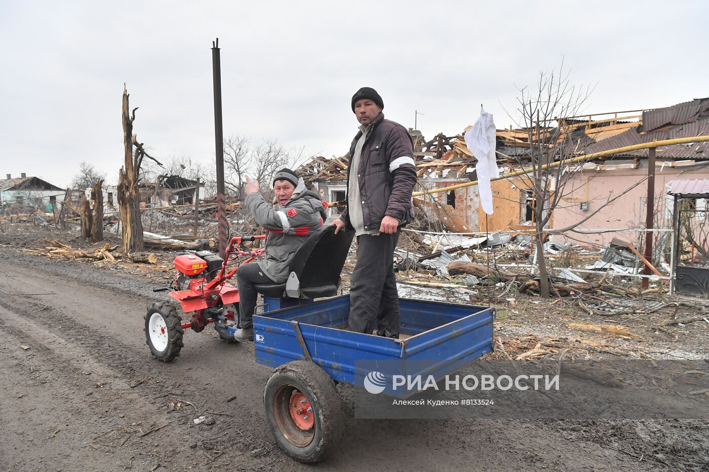 Освобожденные территории Донецкой народной республики