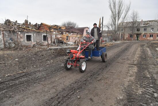 Освобожденные территории Донецкой народной республики