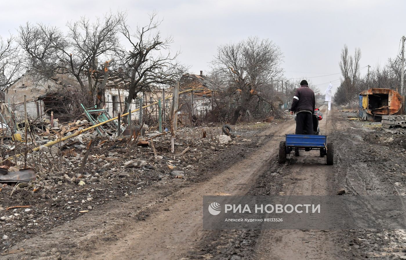 Освобожденные территории Донецкой народной республики