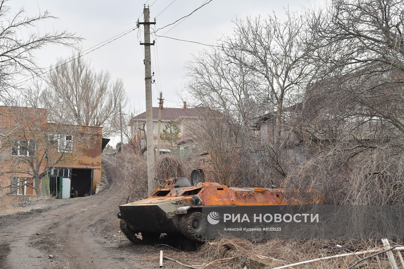 Освобожденные территории Донецкой народной республики