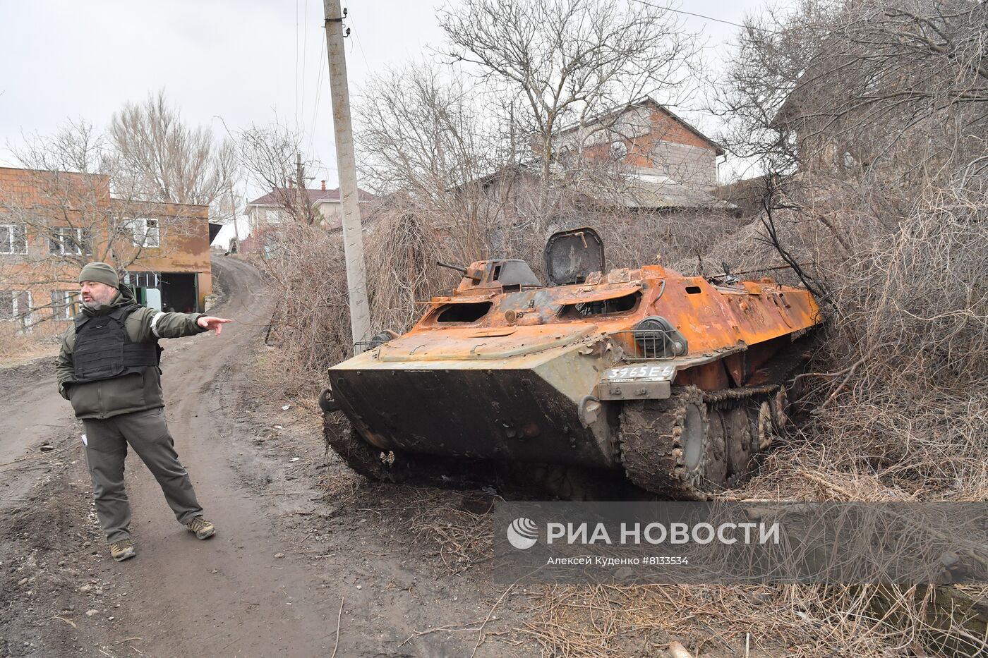 Освобожденные территории Донецкой народной республики