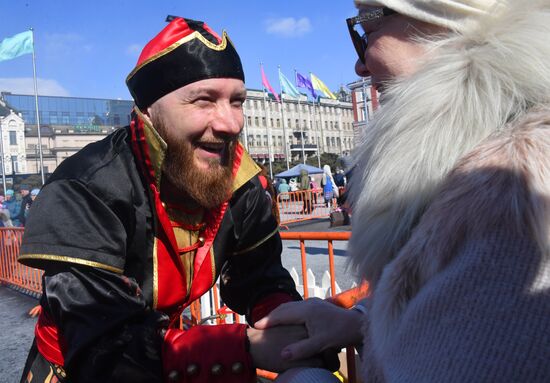 Празднование Масленицы в регионах России