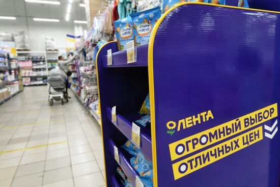 "Лента" ввела ограничения на продажу ряда товаров