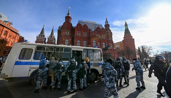 Акции против спецоперации на Украине