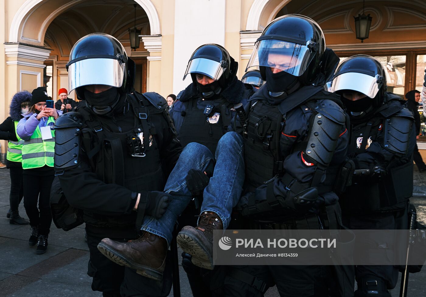 Акции против спецоперации на Украине