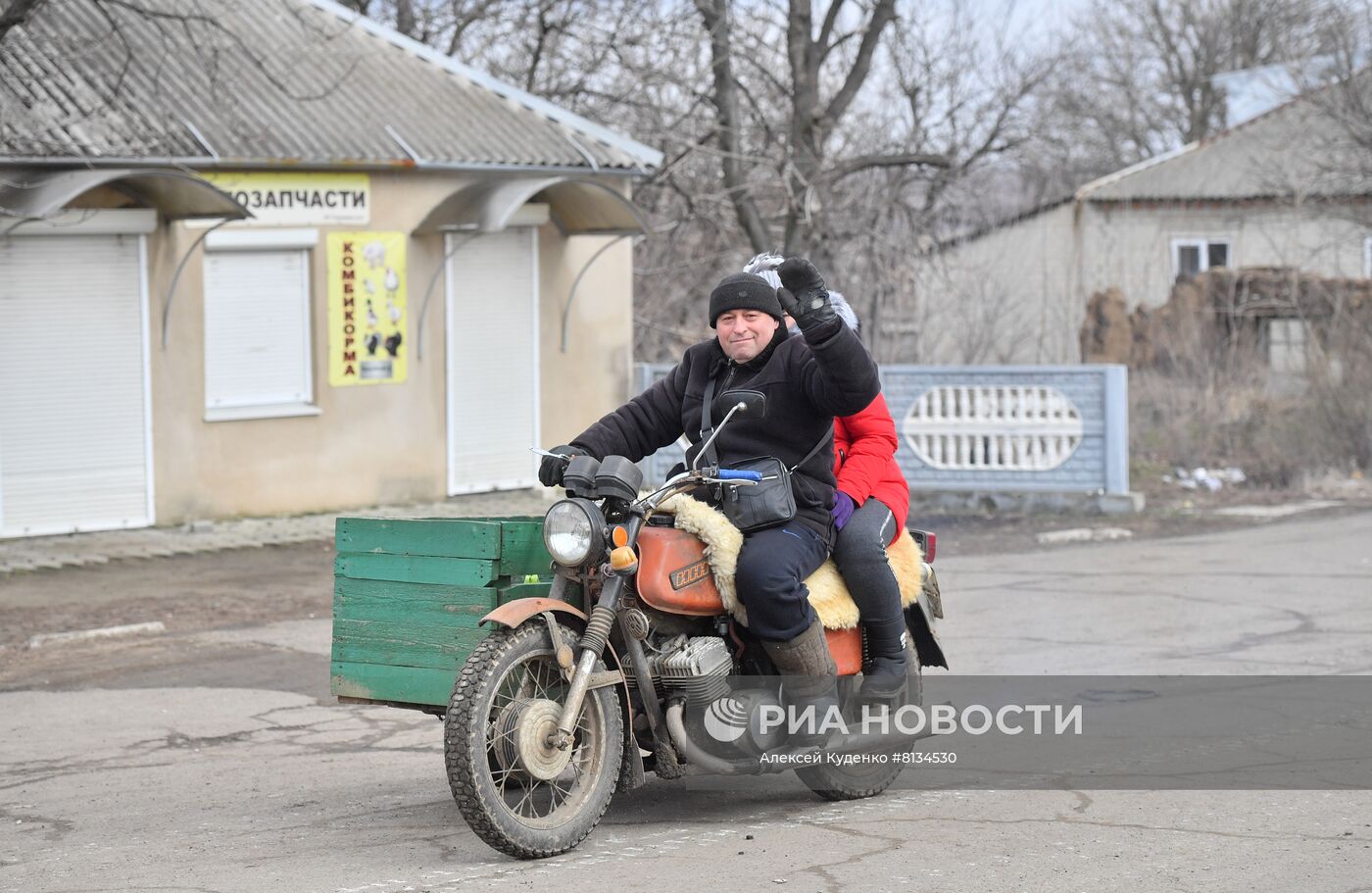 Повседневная жизнь в селе Гранитное в ДНР