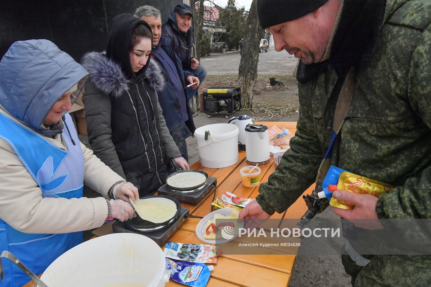 Повседневная жизнь в селе Гранитное в ДНР