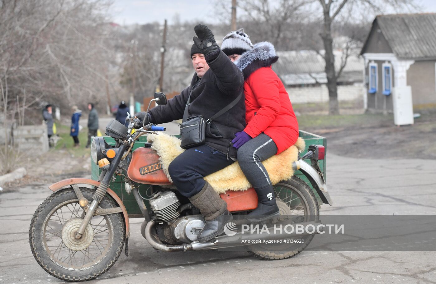 Повседневная жизнь в селе Гранитное в ДНР | РИА Новости Медиабанк