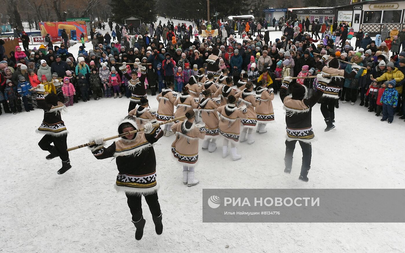 Празднование Масленицы в регионах России