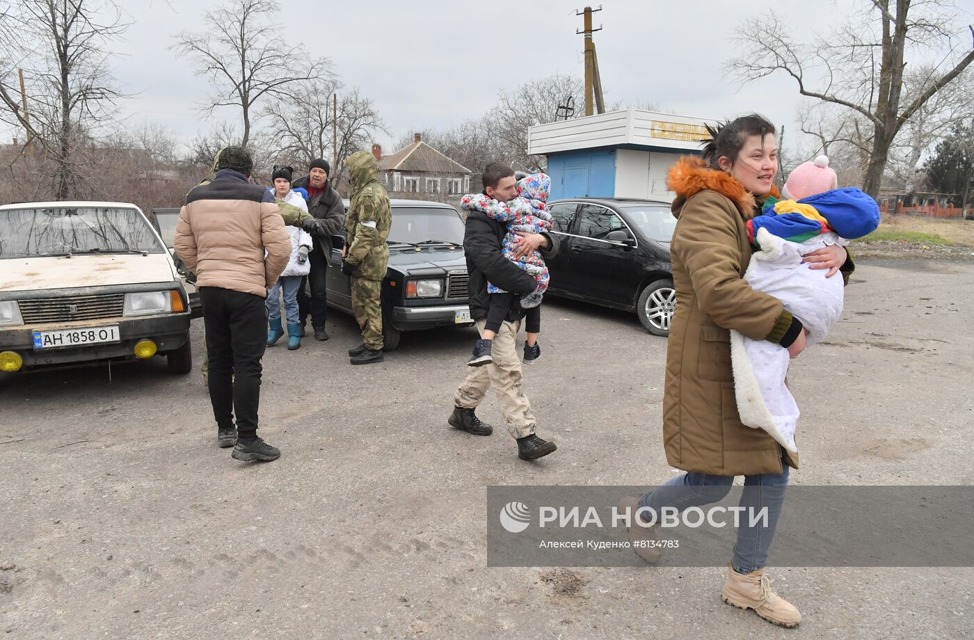 Освобожденные территории Донецкой народной республики