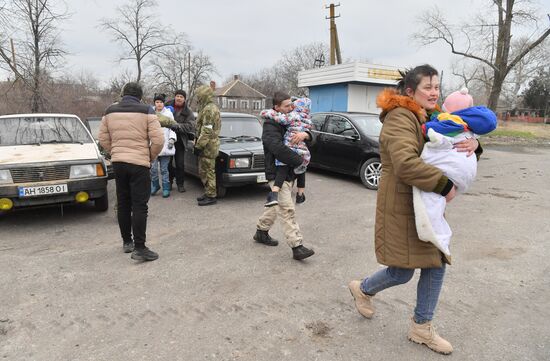 Освобожденные территории Донецкой народной республики