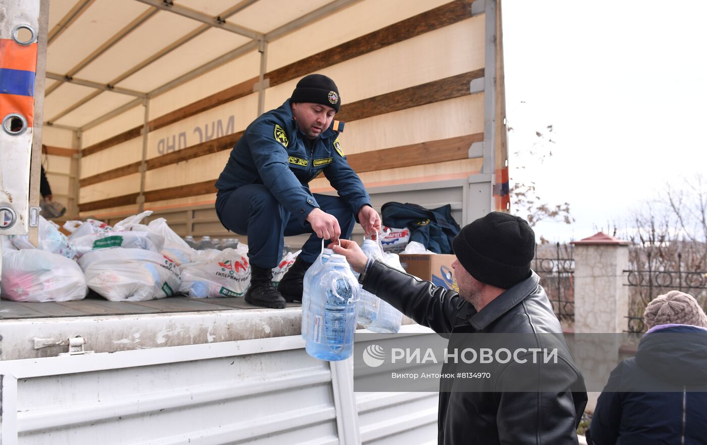 Освобожденное село Бугас в ДНР