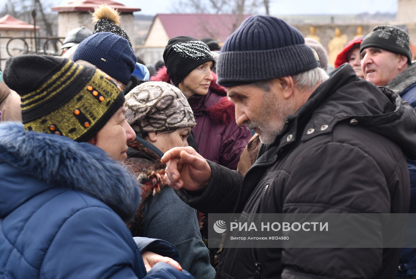 Освобожденное село Бугас в ДНР