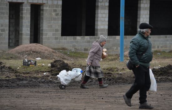 Освобожденное село Бугас в ДНР