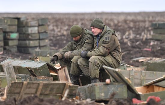 Освобожденное село Бугас в ДНР