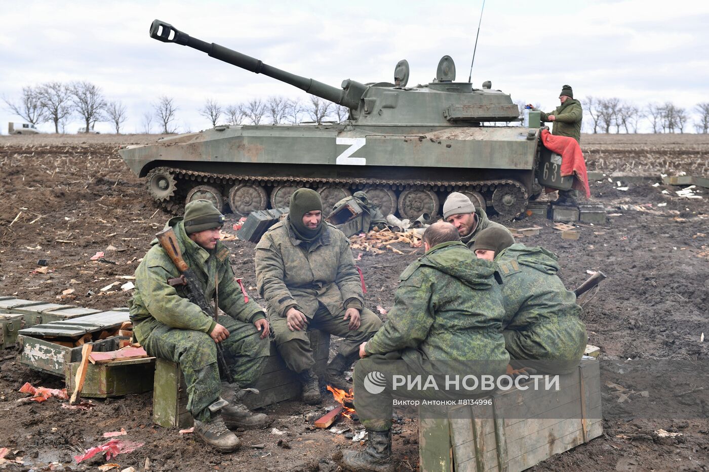 Освобожденное село Бугас в ДНР