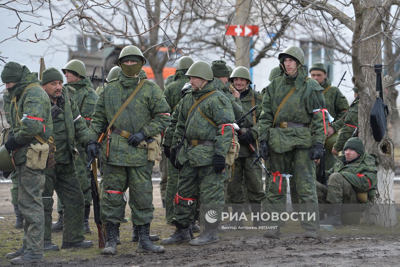 Освобожденное село Бугас в ДНР